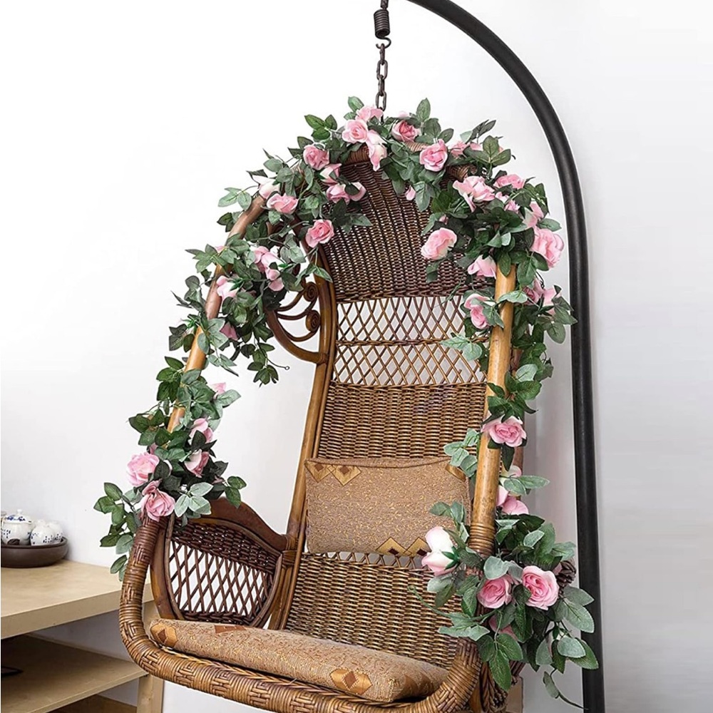 DONATED: Unopened 2 Fake Pink Flower Vines